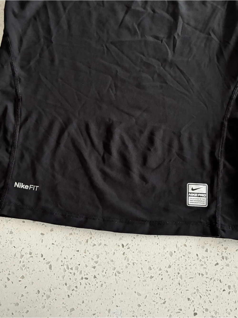000 - NIKE FIT SOFTBALL ATHLETIC SOFTBALL LOGO SHIRT